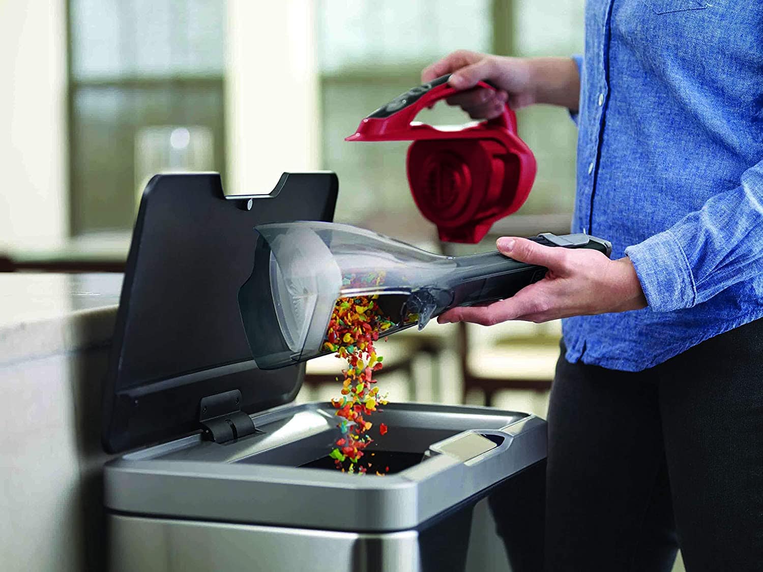 Aspirabriciole Black+Decker DVA315J-QW Senza Fili 610ml - immagine 8