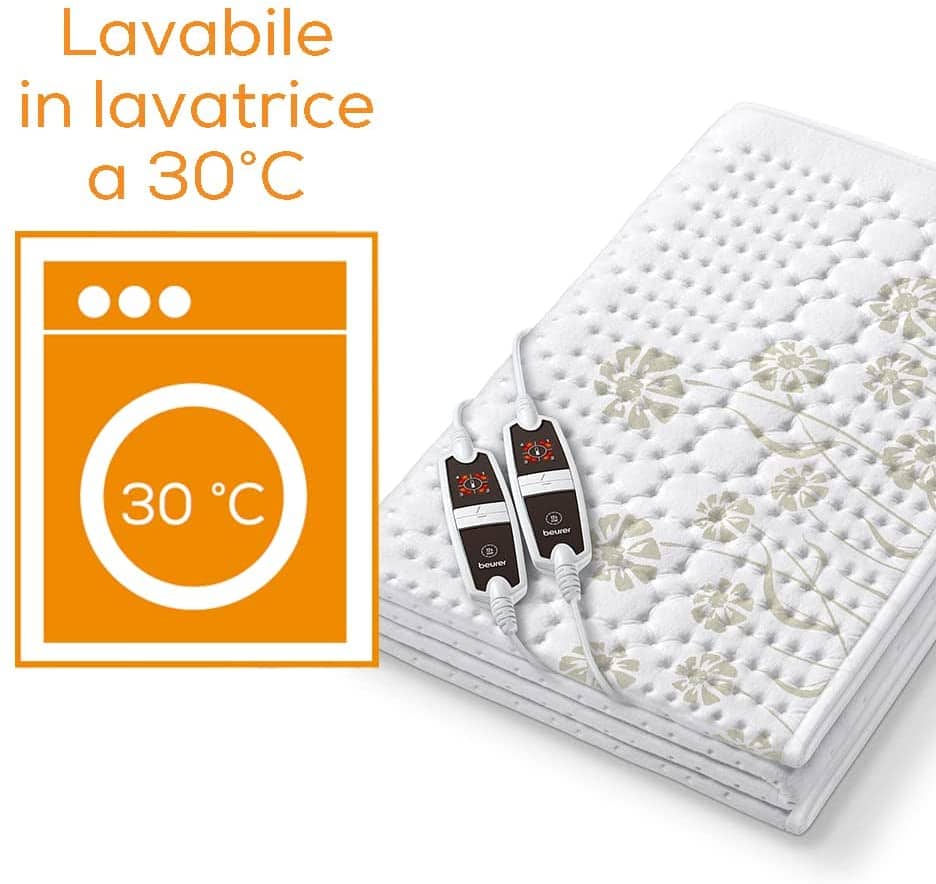 Coprimaterasso Terimico Beurer UB 68 XXL Matrimoniale - immagine 6