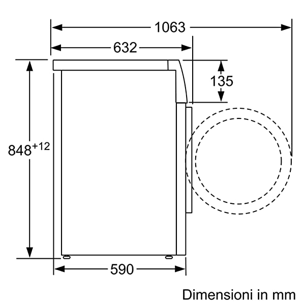 Lavatrice Carica Frontale Bosch WAN28218IT 8 Kg - immagine 9