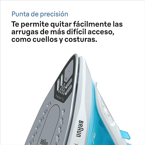 Ferro da Stiro Braun SI1050BL Piastra SuperCeramic 2000 W - immagine 7