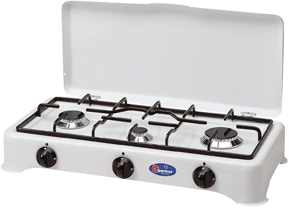 Fornello a Gas Parker 5327 GP 3 Fuochi GPL