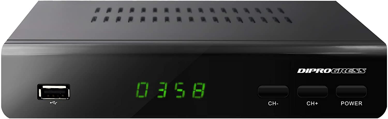 Decoder Digitale Terrestre Diprogress DPT203HD DVB-T2 HEVC H265 con Telecomando Universale 2 in 1 - immagine 3