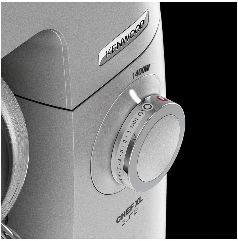 Impastatrice Kenwood KVL6330S Planetaria Chef Elite 1400 W 6.7 Litri Acciaio - immagine 5