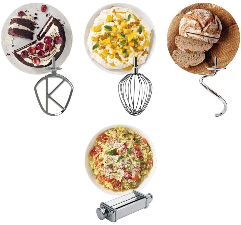 Impastatrice Kenwood KVL6330S Planetaria Chef Elite 1400 W 6.7 Litri Acciaio - immagine 7