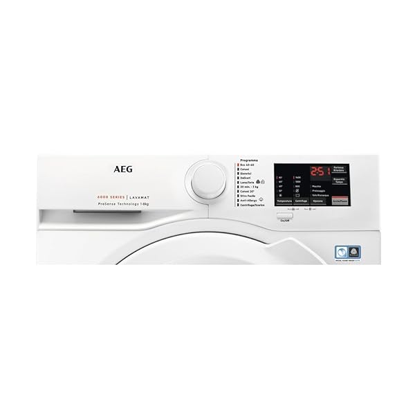 Lavatrice Carica Frontale Aeg L6FBI48W 8 kg 1400 giri - immagine 3