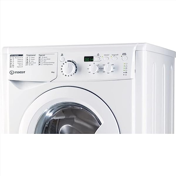 Lavatrice Carica Frontale Slim Indesit EWSD61251WITN 6 kg - immagine 3