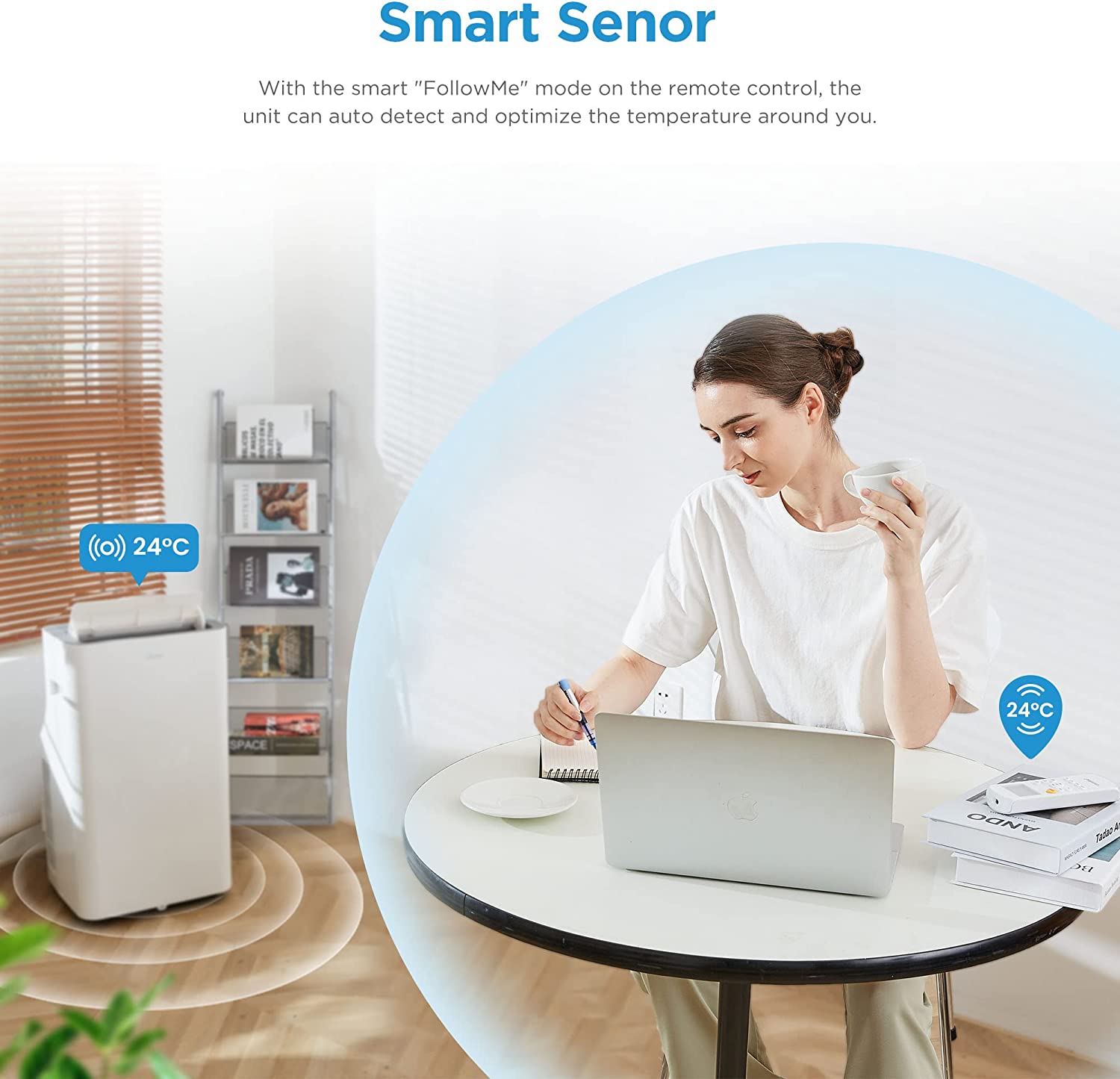 Condizionatore Portatile Midea Silent Cool 26 Pro - immagine 9