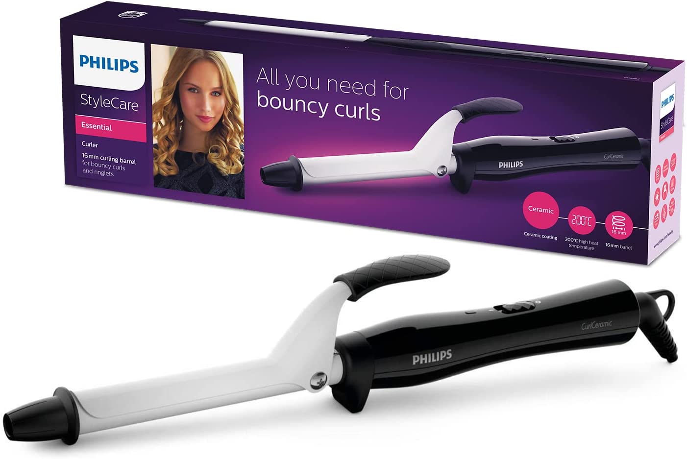 Arricciacapelli Philips BHB862 CurlCeramic 200°