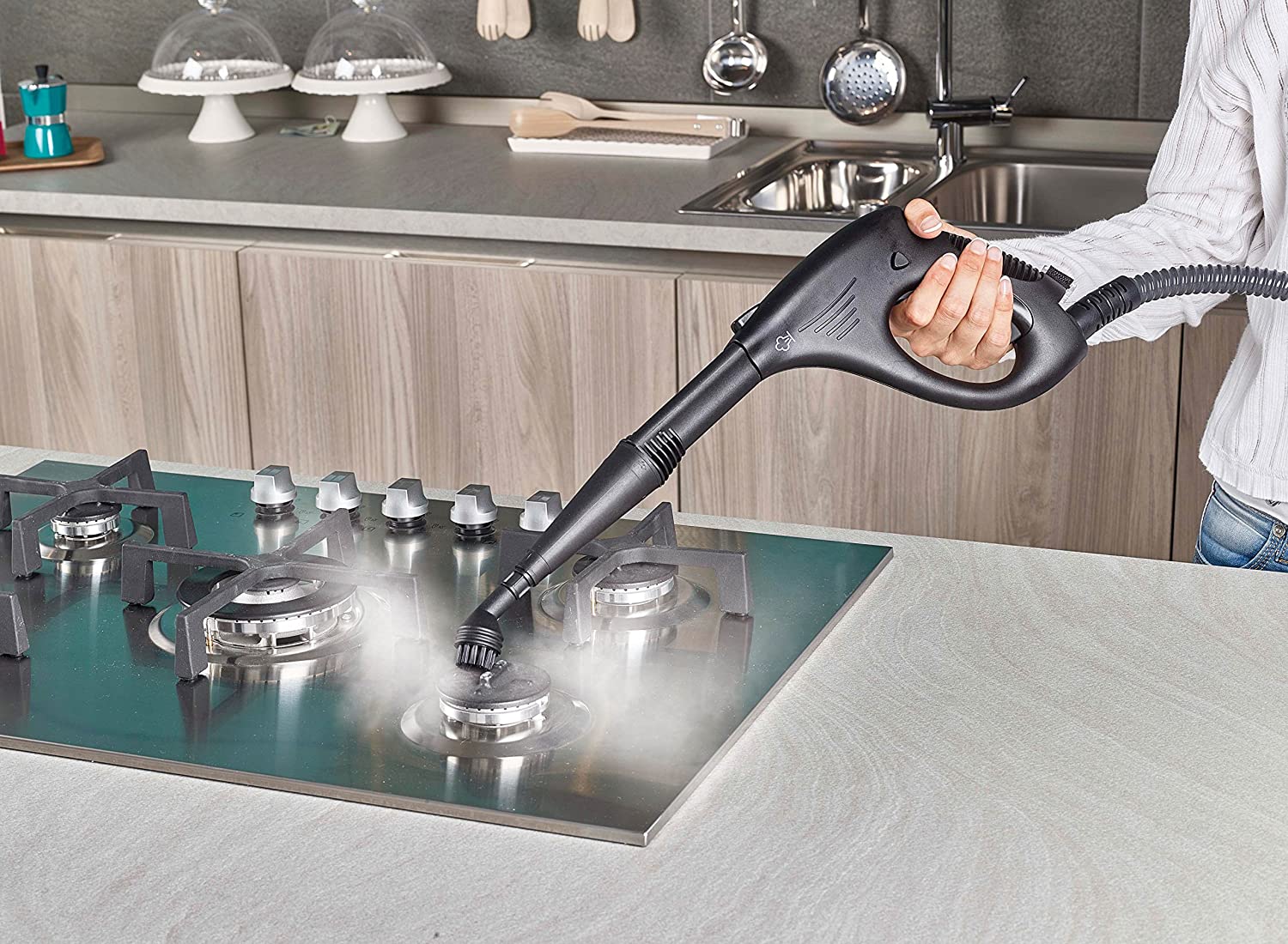 Vaporetto Polti Smart 30S Vano Porta Accessori Integrato 3 Bar - immagine 5