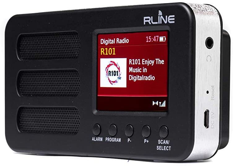Radio REDLINE Soundab Metal 2, DAB Portatile, DAB+