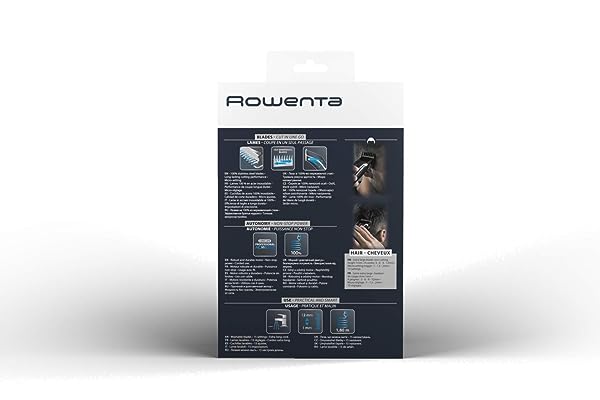 Tagliacapelli Rowenta TN1603 Lame Acciaio Inox - immagine 10