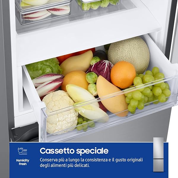 Frigorifero Combinato Samsung RB38C600DSA EcoFlex AI - immagine 7