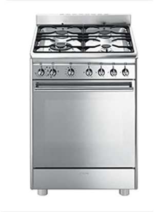 Cucina Libera Installazione Smeg CX68MF8-2 Acciaio Inox