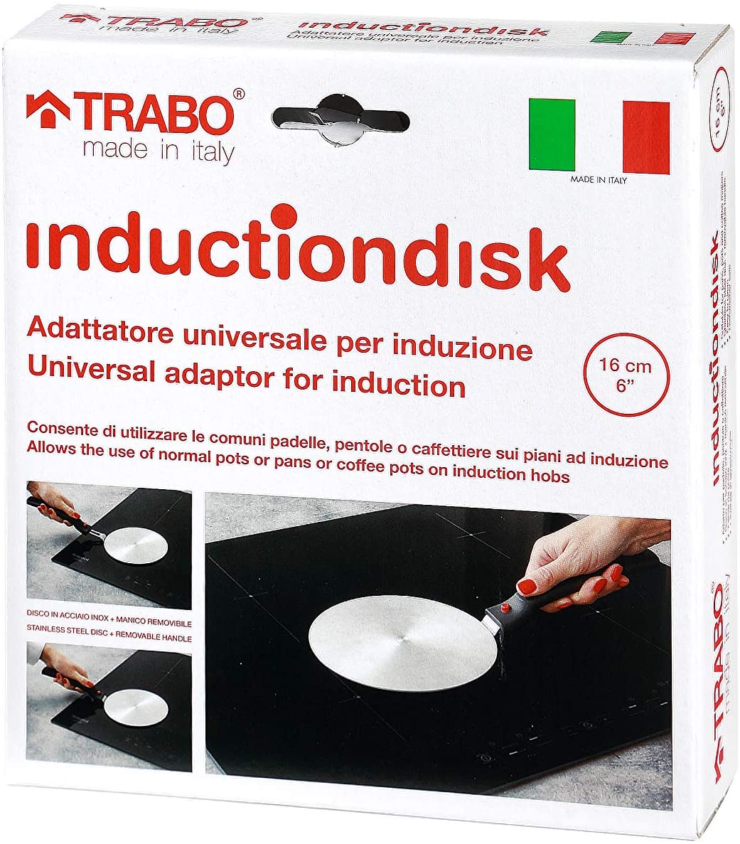 Adattatore Induzione Trabo BD16 Acciaio Inox - immagine 3