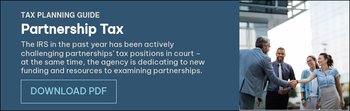 TAX PLANNING GUIDE Partnership Tax