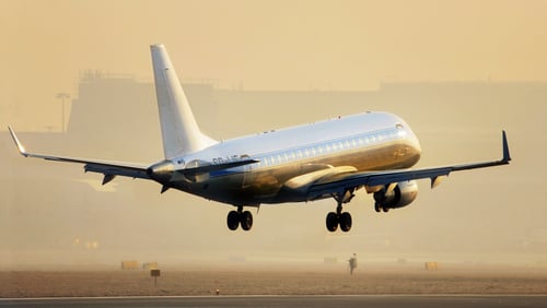 Plane taking off