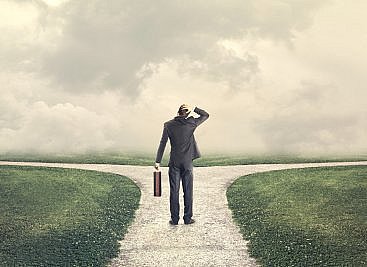 Man considering counter offer
