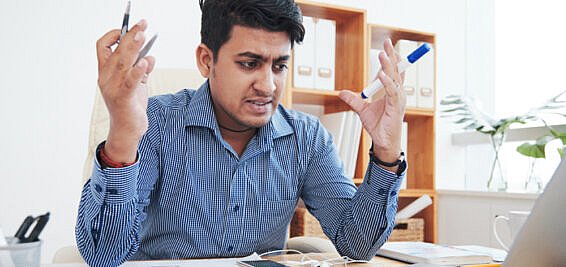 Frustrated Business Consultant