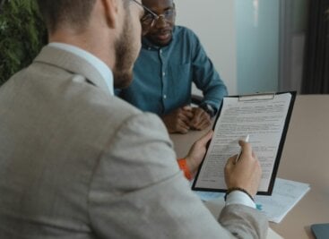 looking at a CV selected by an applicant tracking system