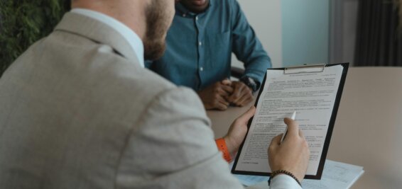 looking at a CV selected by an applicant tracking system