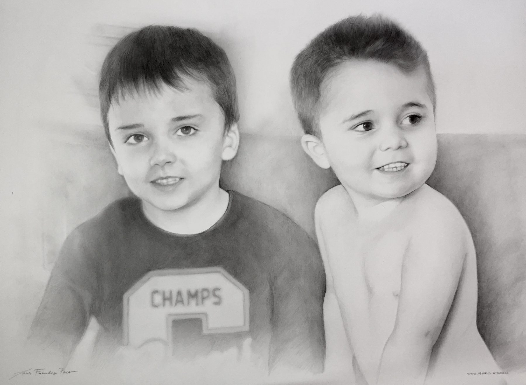 retratos por encargo