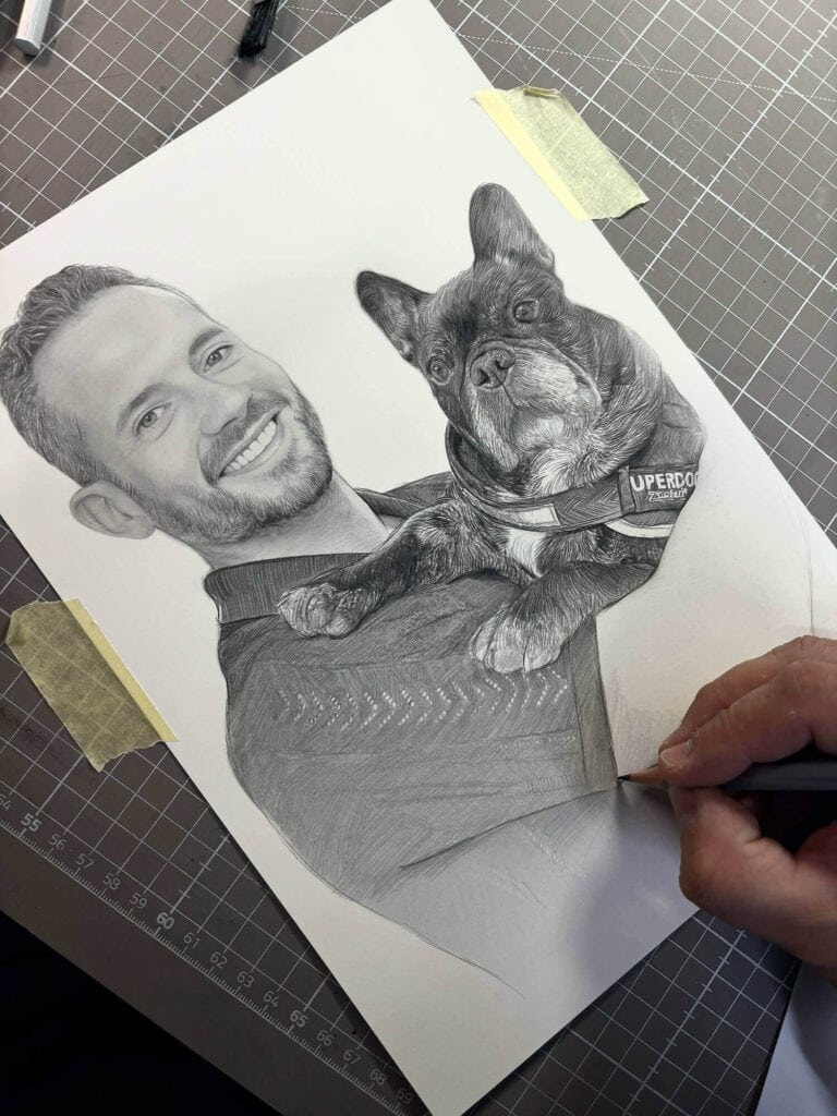 retratos-de-perros-a-lapiz