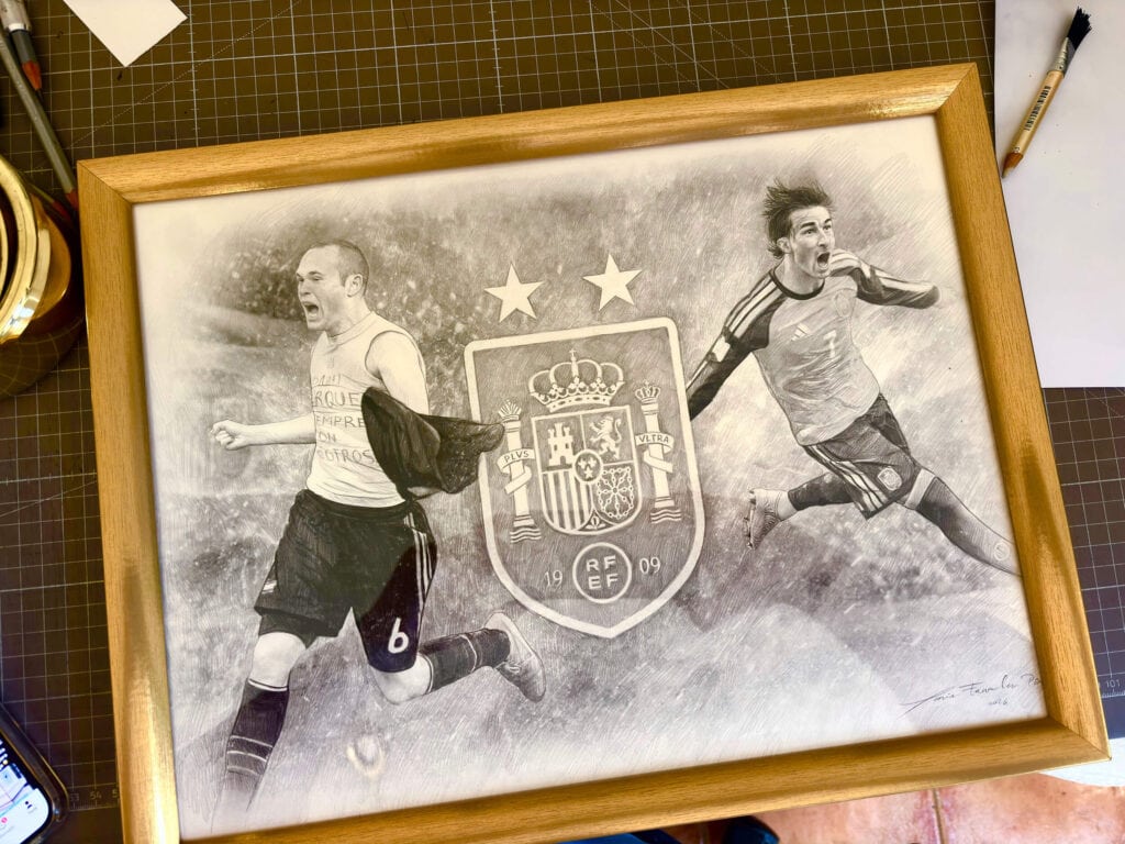 mundial-de-futbol-dibujo-a-lapiz-campeona-espana mundial-de-futbol-dibujo-a-lapiz-campeona-espana