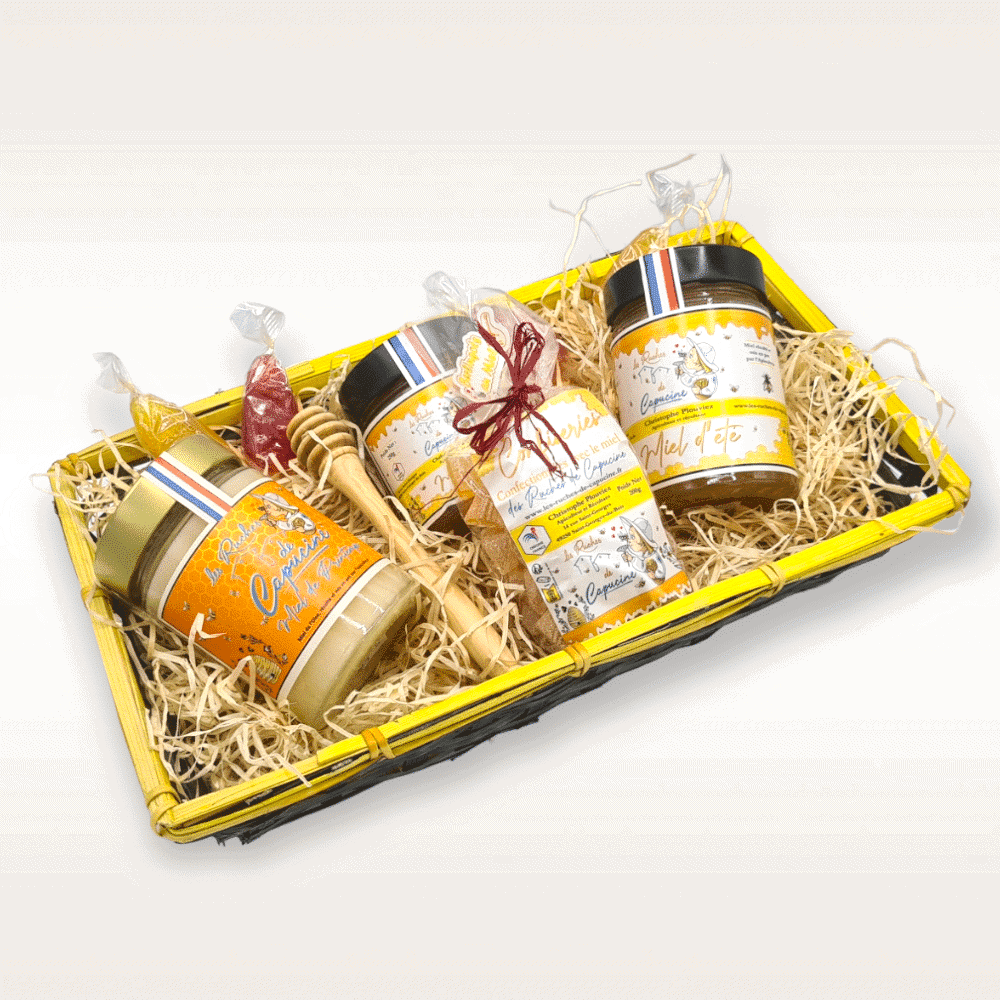 petit panier produits de la ruche