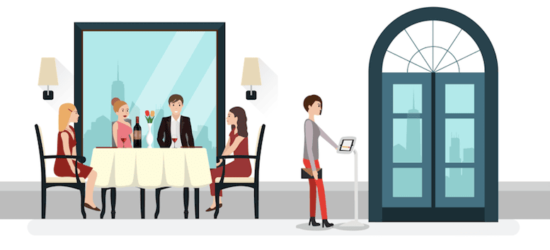 Restaurant Customer Feedback App Survey Kiosk