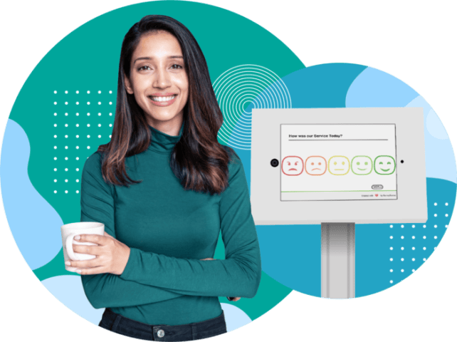 Feedback Survey Kiosk - Smiley Survey
