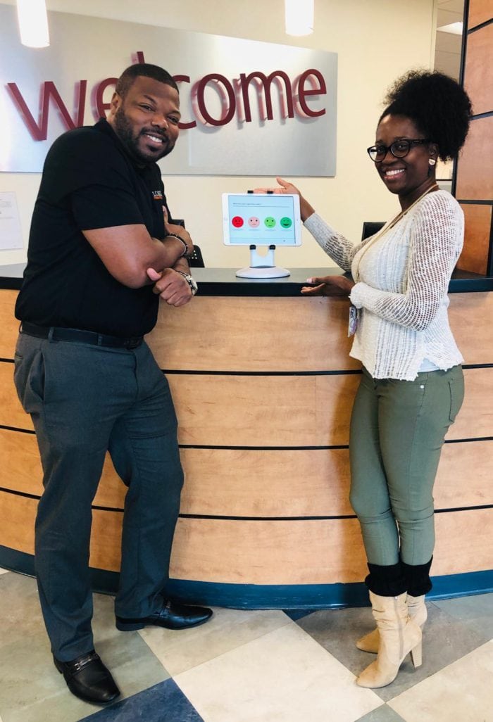 Smiley Survey Front Desk - SurveyStance