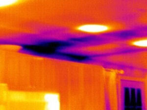 Water damage inspection for real estate. xplortek Edmonton property inspection