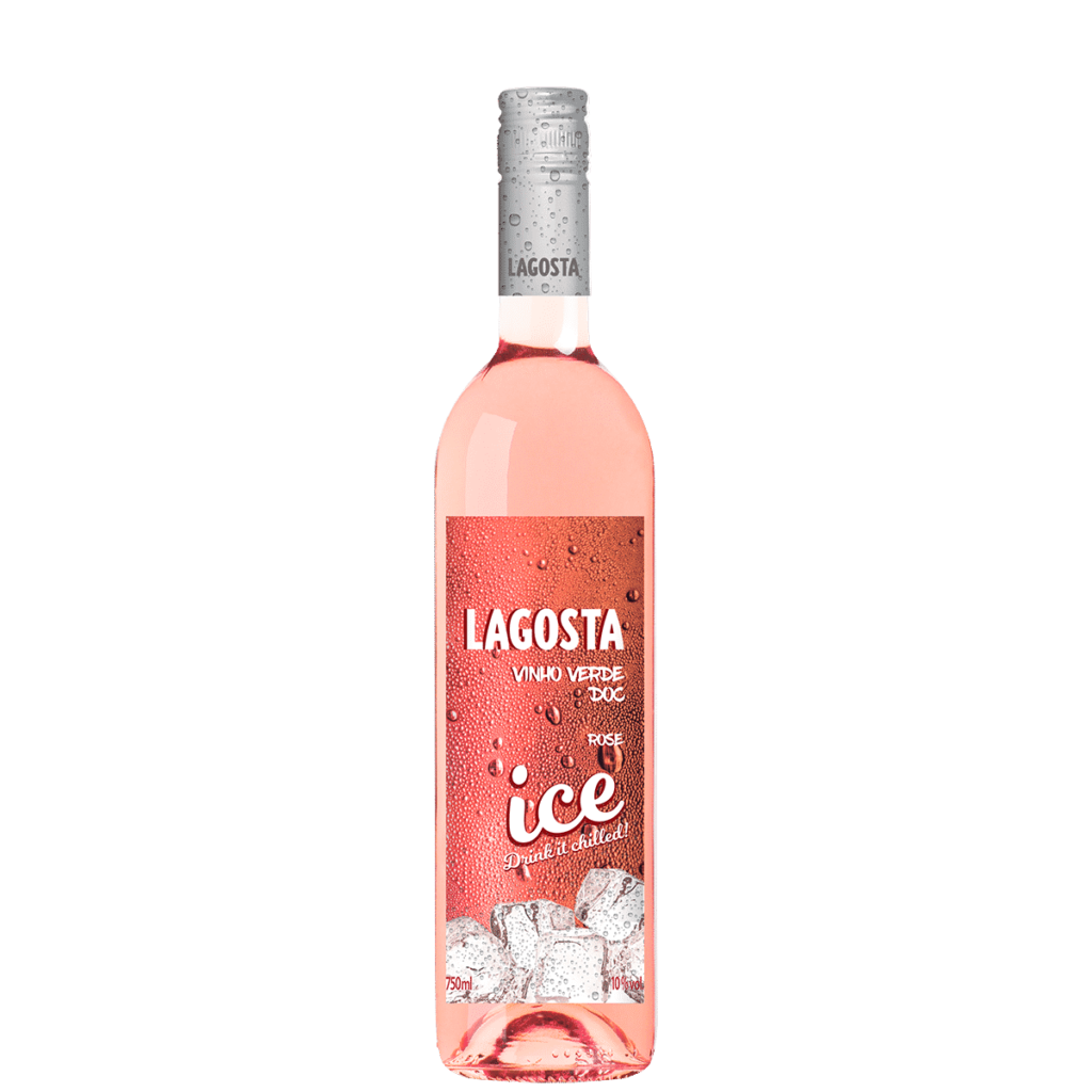 wino Lagosta Vinho Verde Rose ICE