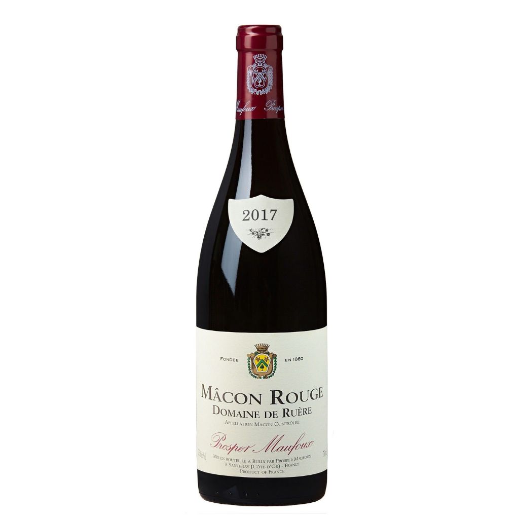 Prosper Maufoux Macon Rouge Domaine de Ruere
