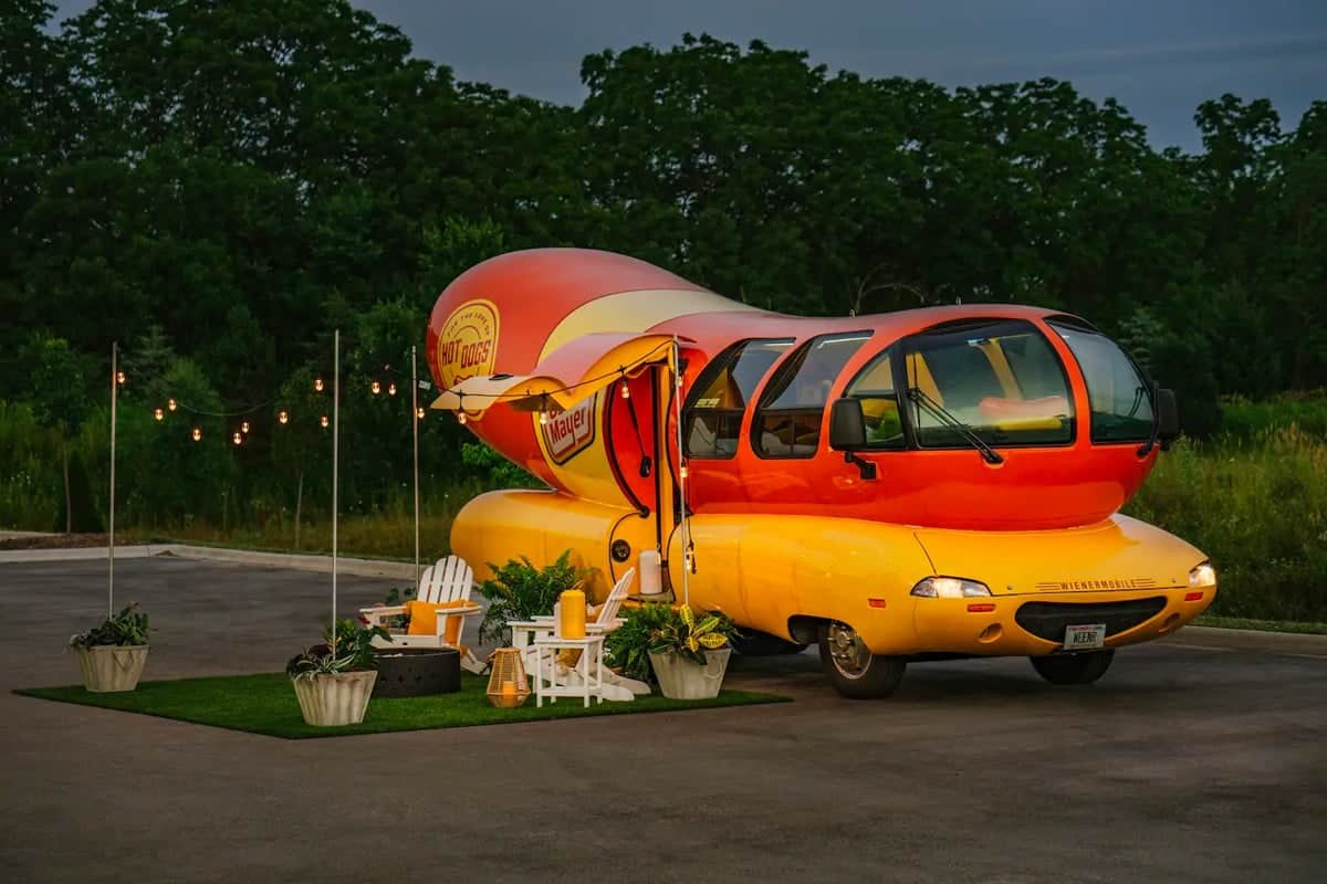Hotdog op wielen