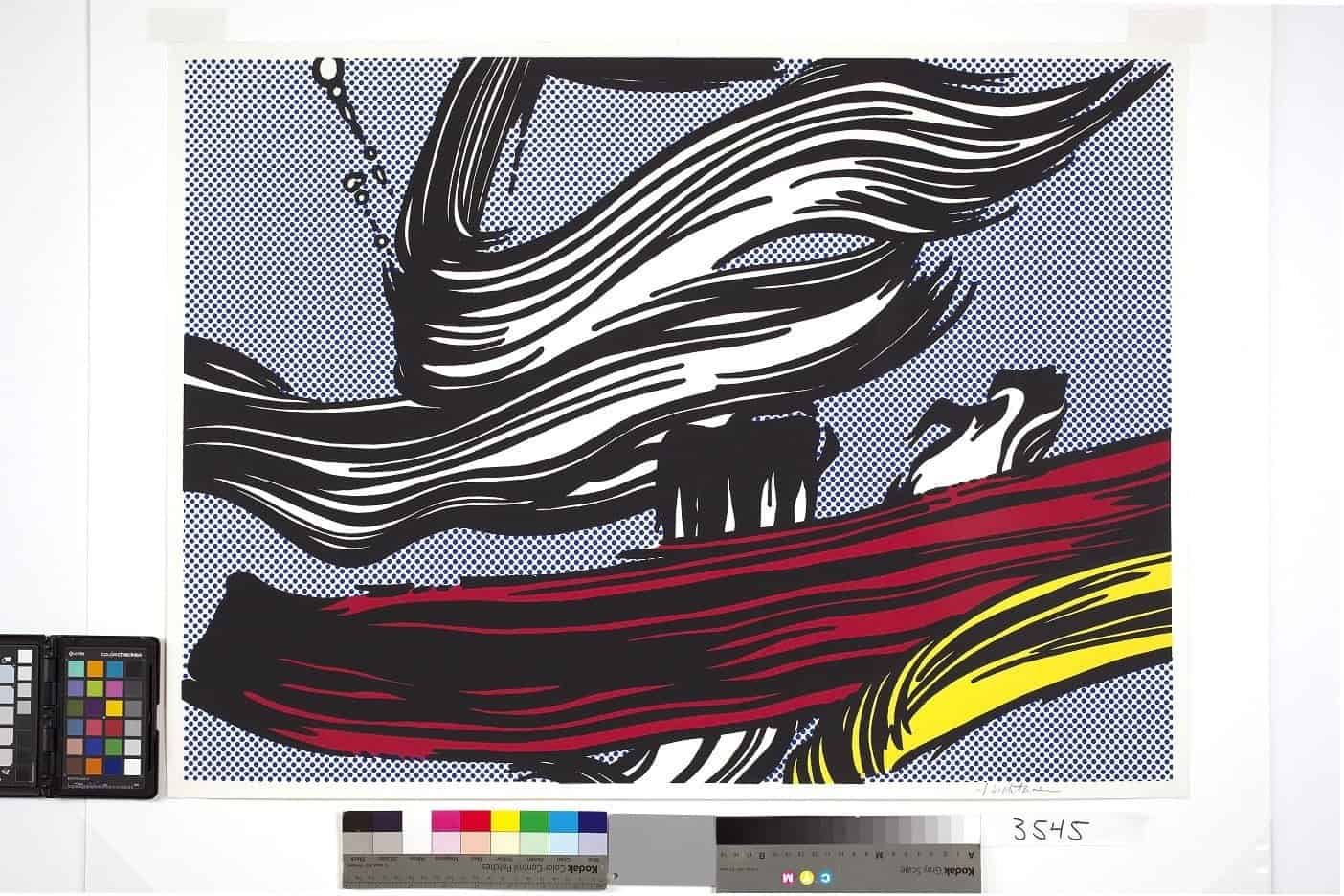Roy Lichtenstein – Brushstrokes, 1967