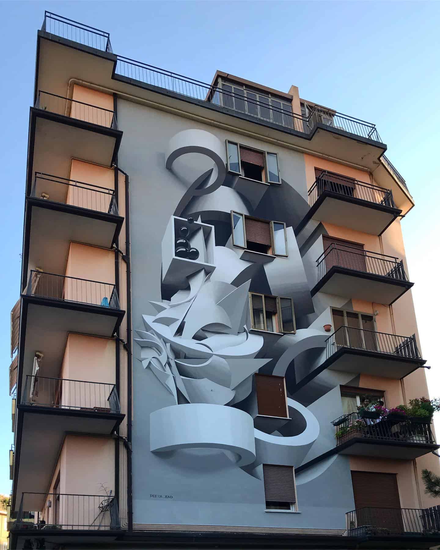 Duizelingwekkende street art van Peeta