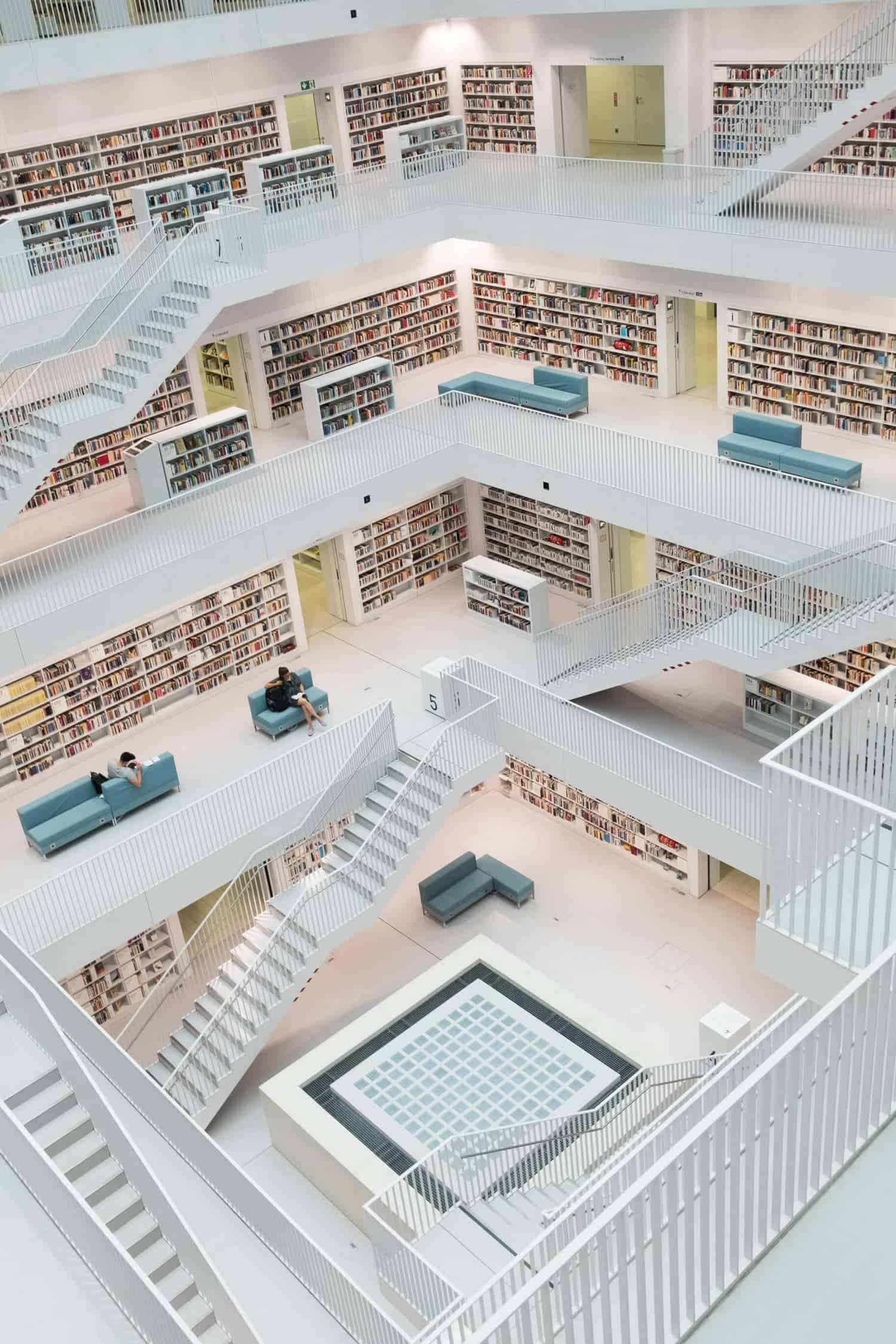 bibliotheek van Stuttgart