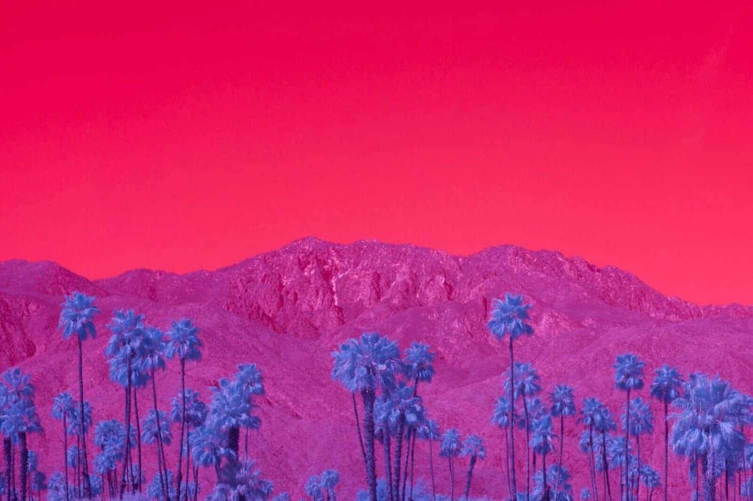 Californië in infrarood