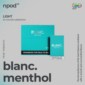 NPOD Go - Blanc Menthol (25mg)