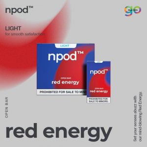 NPOD Go - Red Energy (25mg)