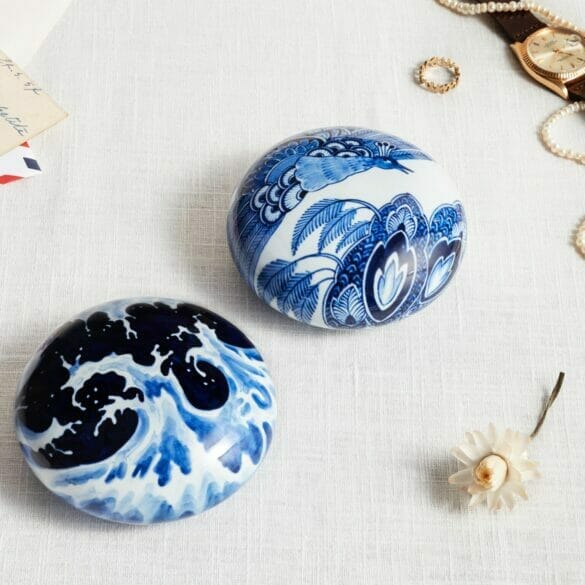 Royal Delft - Memento Blue Pebbles