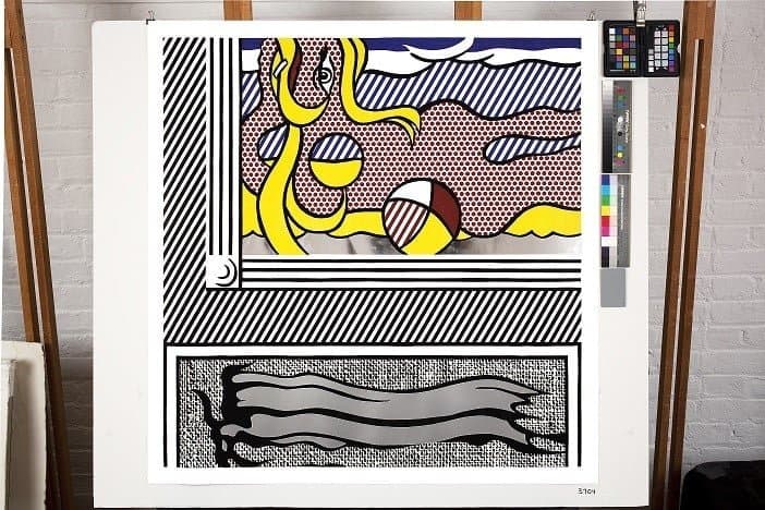 Roy Lichtenstein – Two Paintings Beach Ball, 1984