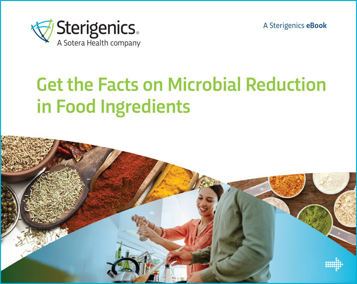 Conheça os fatos sobre redução microbiana em ingredientes alimentícios