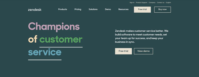 Zendesk: CRM to organize customer support