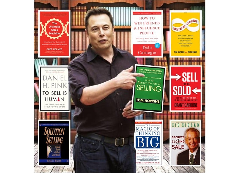 Elon Musk sales book recommendation
