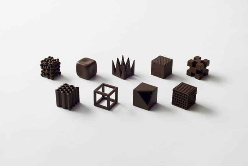 Proef de textuur van deze bijzondere chocola uit Japan