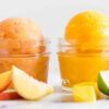 Sensational Sorbet A Guide to Making Homemade Zingy Delights featured jpeg 4 refreshing sorbets with fresh fruit lined up frosted fusions