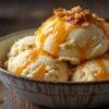 A-Warming-Homemade-Caramelised-Pear-And-Ginger-Ice-Cream-featured-image-637x1920w-bowl-of-caramelised-pear-and-ginger-ice-cream-with-fresh-ginger-and-pears-frosted-fusions