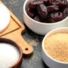 5-Health-Conscious-Homemade-Ice-Cream-Recipes-Using-Natural-Sweeteners-featured-image-207x620w-selection-of-natural-sweeteners-pictured-Frosted-Fusions